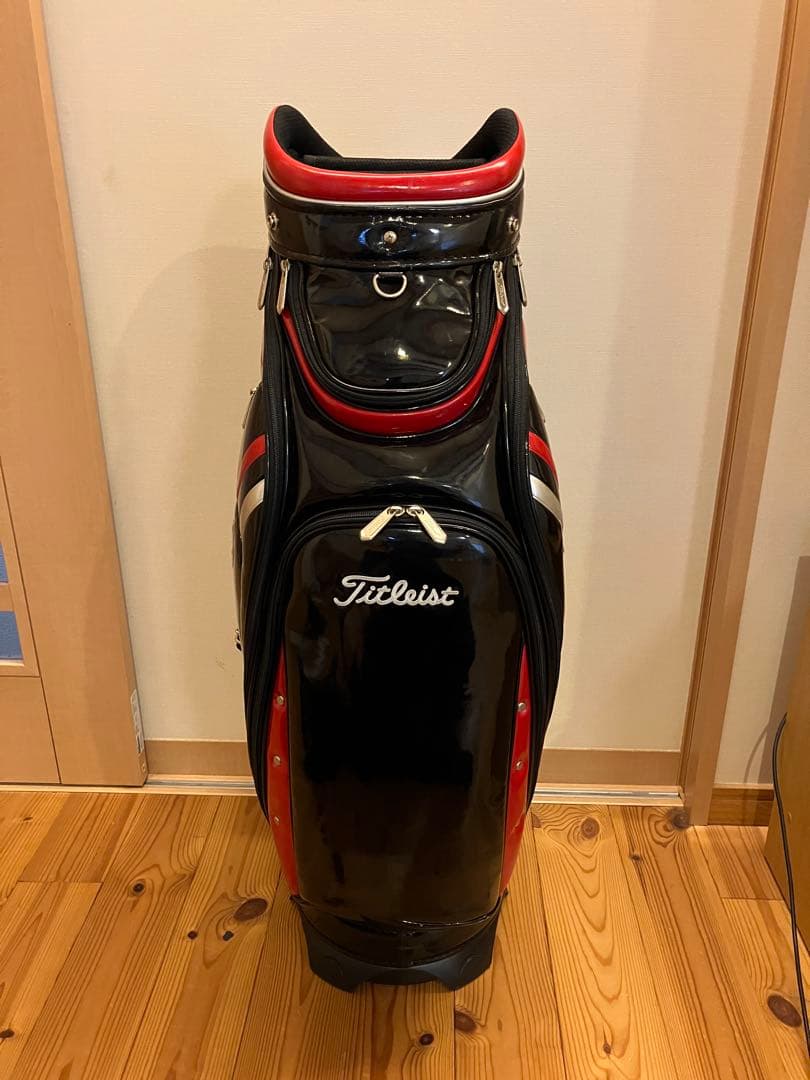 Titleist/タイトリスト エナメル キャディバッグ9.5型