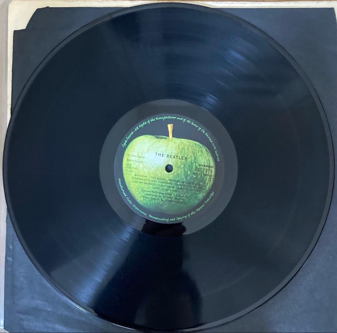 稀少デンマークオリジナル1stホワイトアルバムビートルズBeatlesレコード