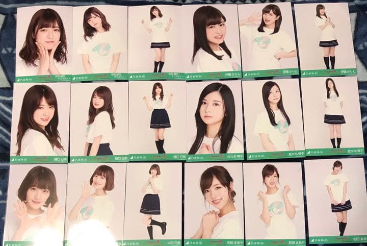 乃木坂46 生写真 西野七瀬卒業コンサート tシャツ 卒コン コンプ