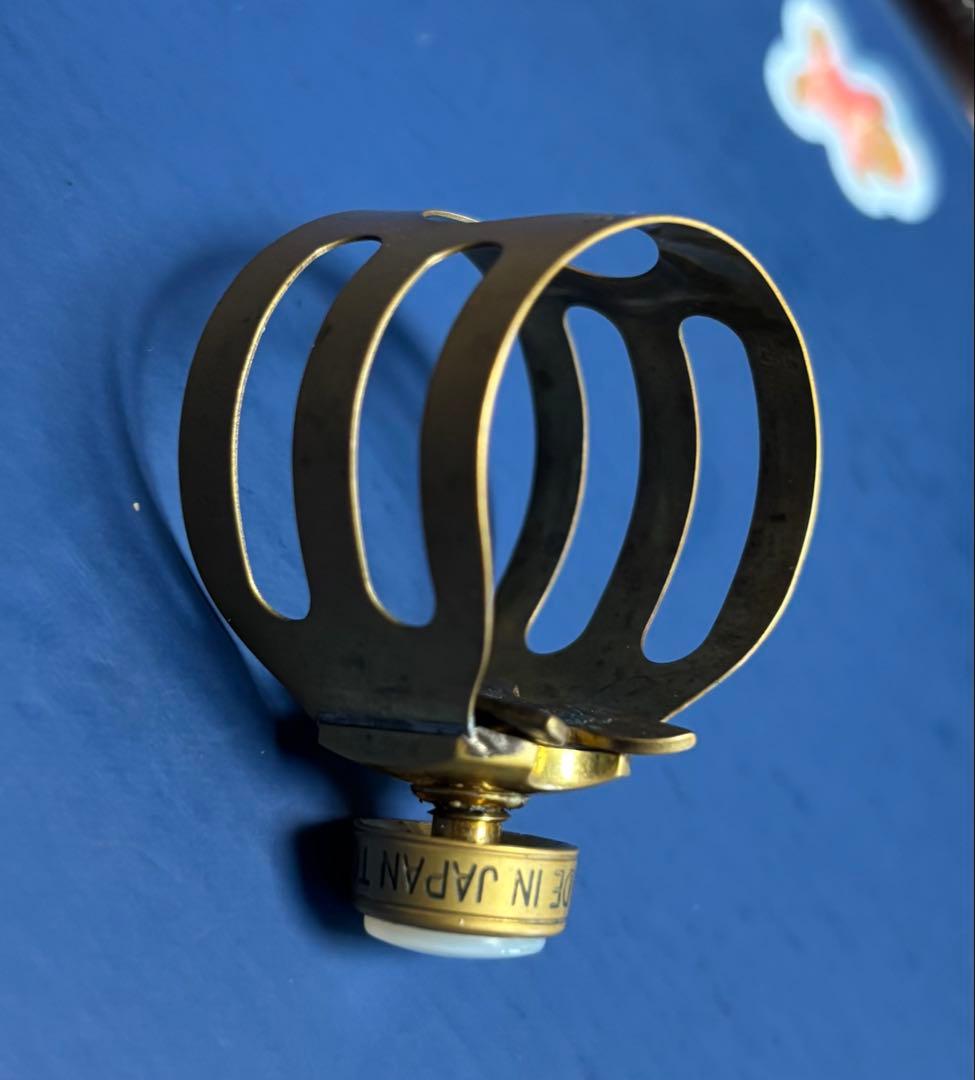 Woodstone Classic アルトサックスリガチャー真鍮メイヤー用