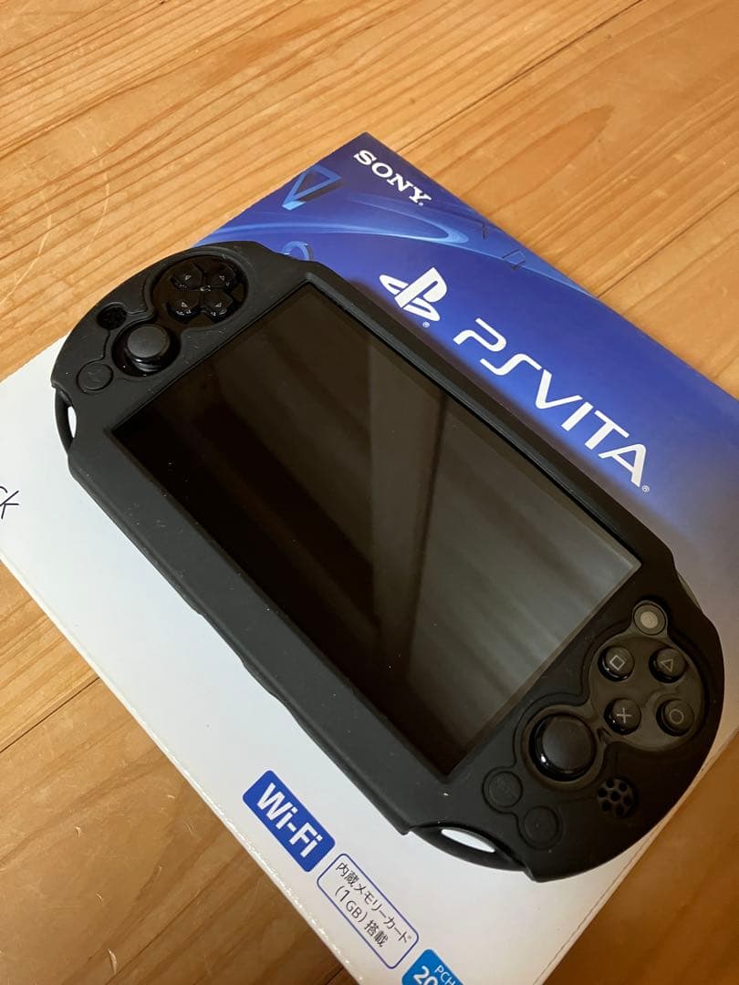 SONY PS Vita Wi-Fi ケース付き 動作確認済みpch-2000