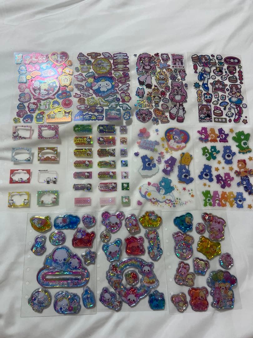 平成レトロ シール帳完成品 8冊セット バインダーリフィル付 まとめ売り