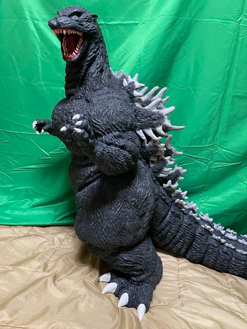 ゴジラ伝説の超特大ソフビキット高さ1m1/80 ゴジラvsビオランテ初版 完成品