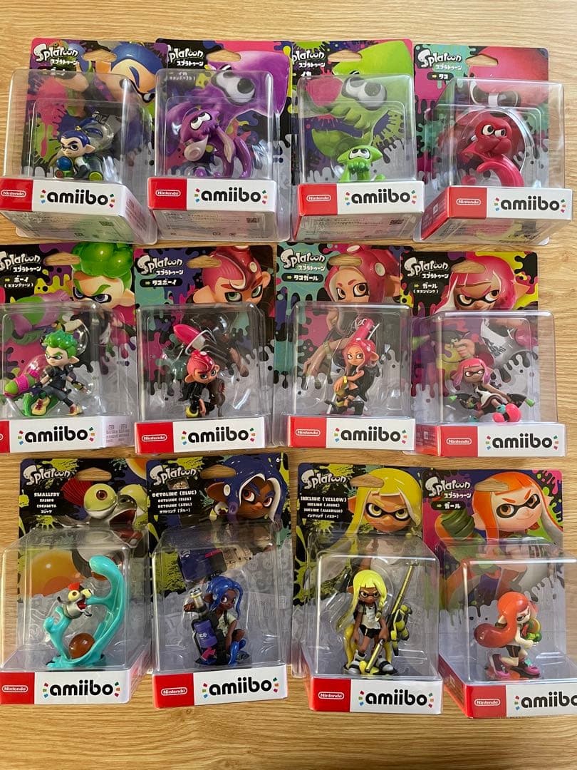 スプラトゥーンamiibo 全種19種類　美品　コンプリート　ジオラマキット２種