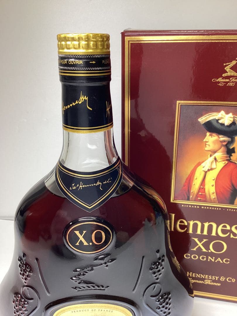 高*木様 Hennessy XO コニャック 箱入り　700ml 40度　未開栓