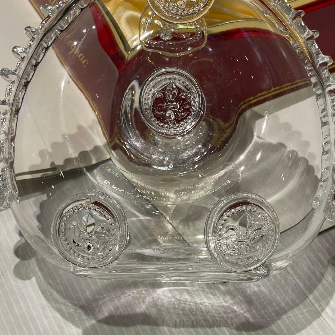 ③ Baccarat レミーマルタン ルイ13世 置物　空瓶 バカラ　箱入り