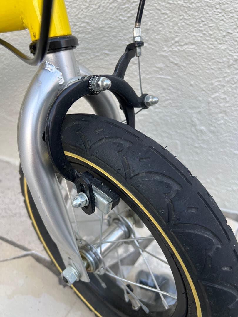 へんしんバイク 12インチ イエロー 自転車 軽量スポーツバイク☆