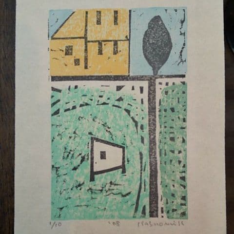 オリジナル木版画