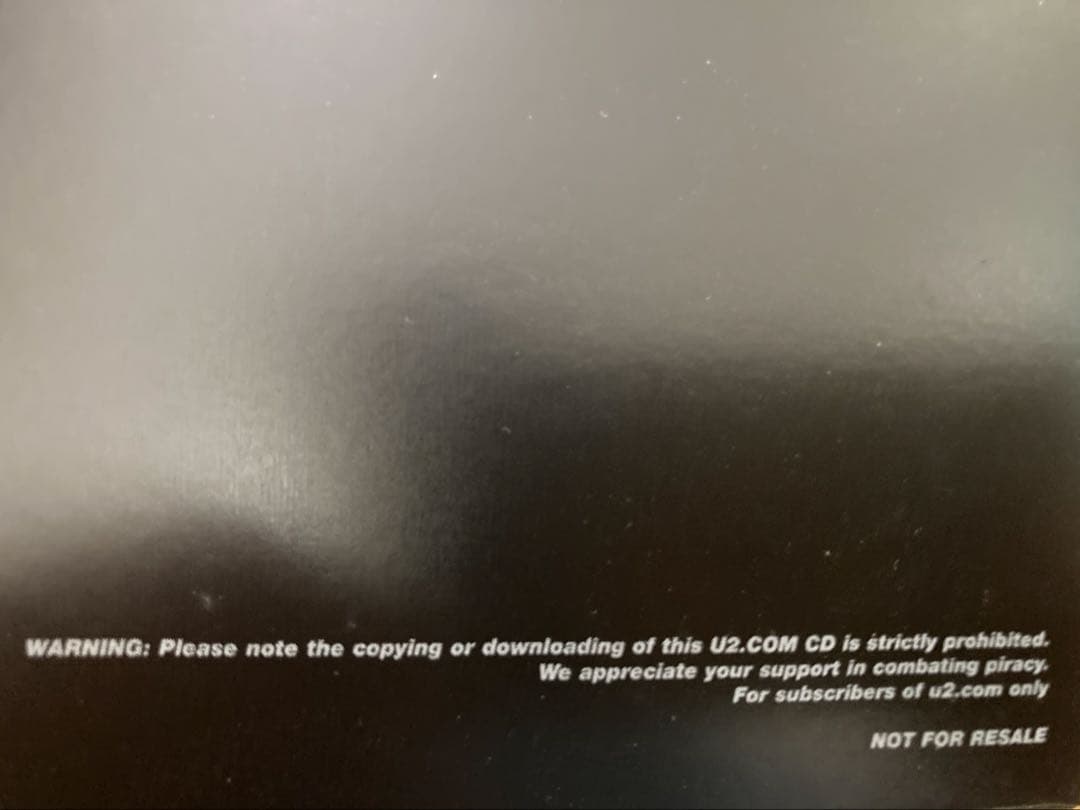 U2 ZOO TV ライブCD