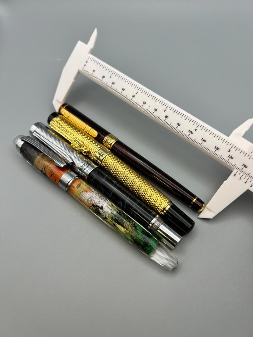 中国製　万年筆　3本　PICASSO 万年筆　1本　合計4本