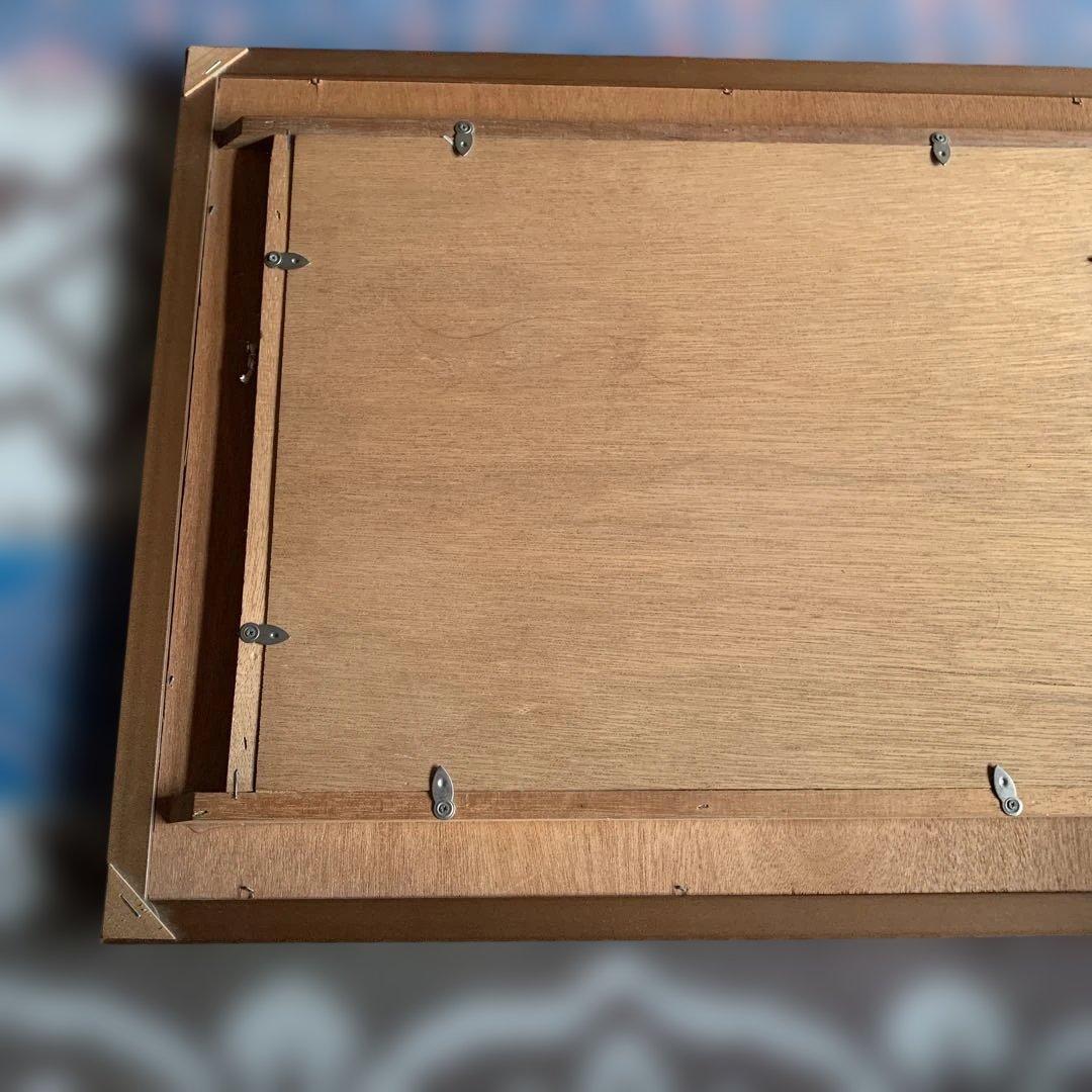 虎★ビンテージレトロ★ビーズデザイン★絵画。