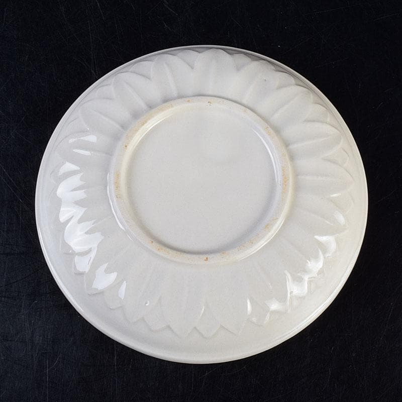 中国　倣定窯　白釉印泥盒　香合　蓋物　則巳扁識箱　C　R9130