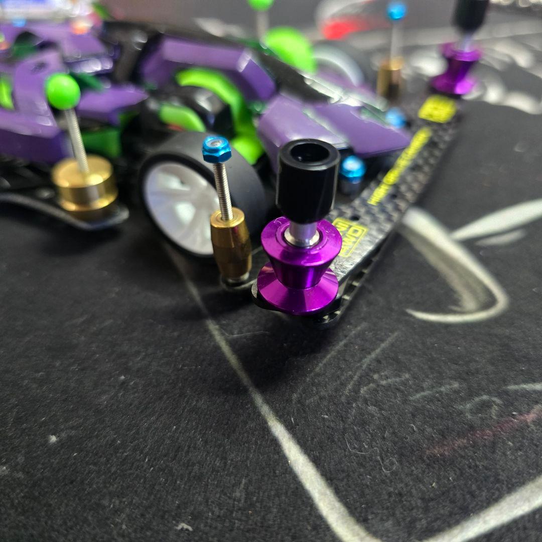 カスタム ミニ四駆 エヴァンゲリオン 初号機　完成品　塗装