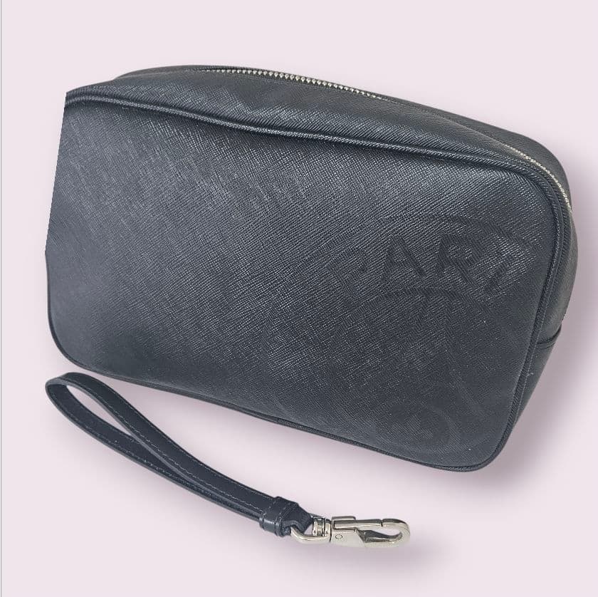 美品 Paris Saint-Germain セカンドポ－チ ブラック