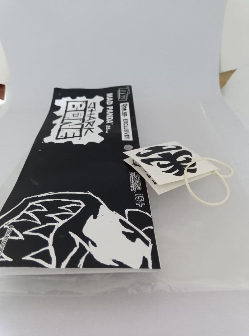 Hariken マッドパンダ MADPANDA ソフビ　フィギュア　黒、銀