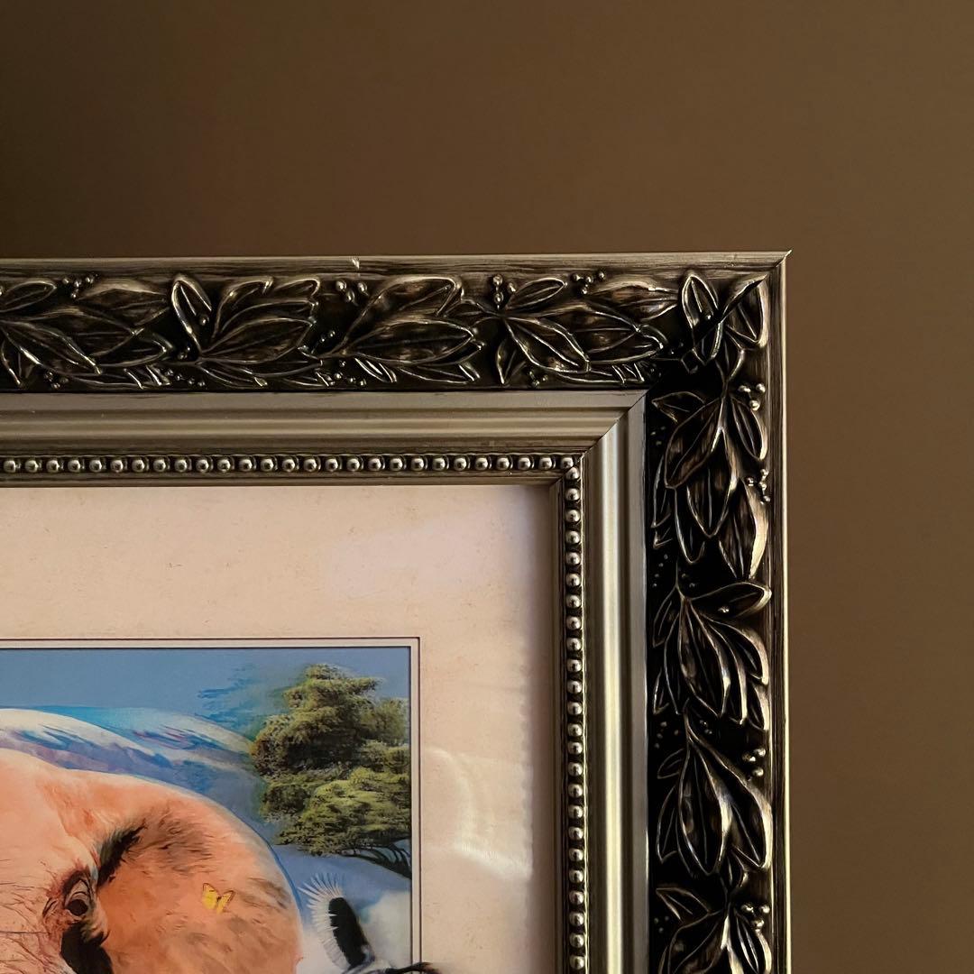 3Dアート Animals 額付 絵画 インテリア