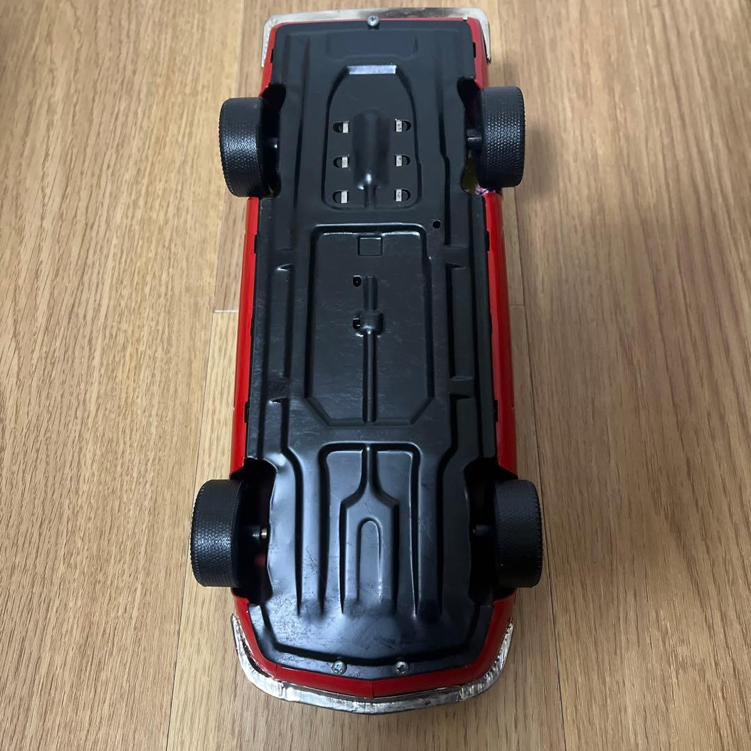 イチコー　ブリキ赤いフェアレディZ フリクションパワー　レトロブリキオモチャ