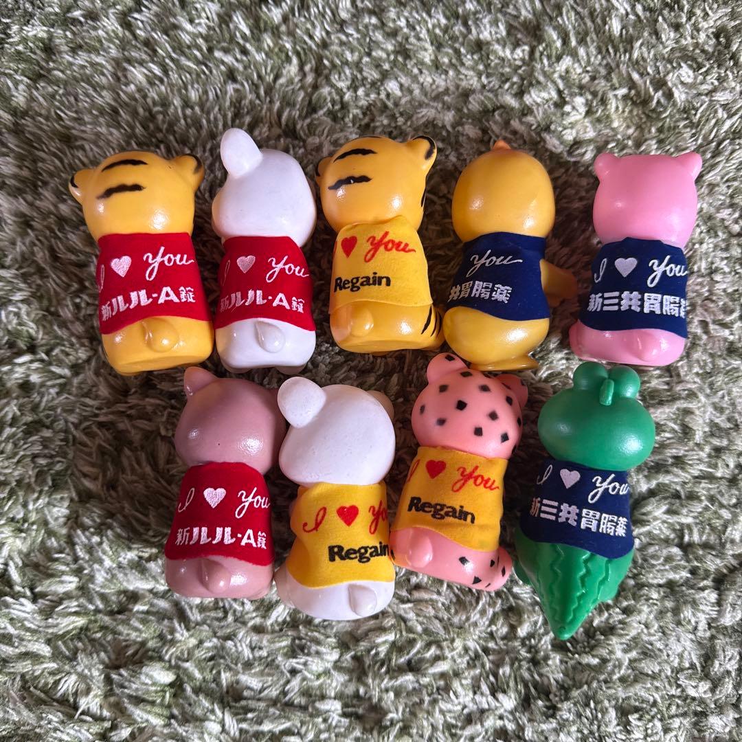 薬品会社　フィギュア　9体