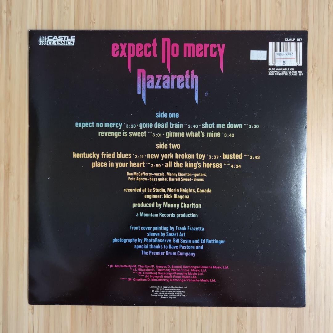 洋楽 NAZARETH / EXPECT NO MERCY