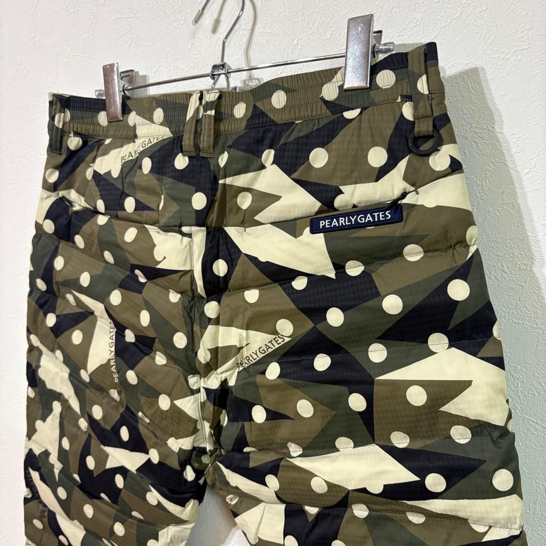 【PEARLY GATES】新品カモドット中綿キルティング上下セット　メンズＬ