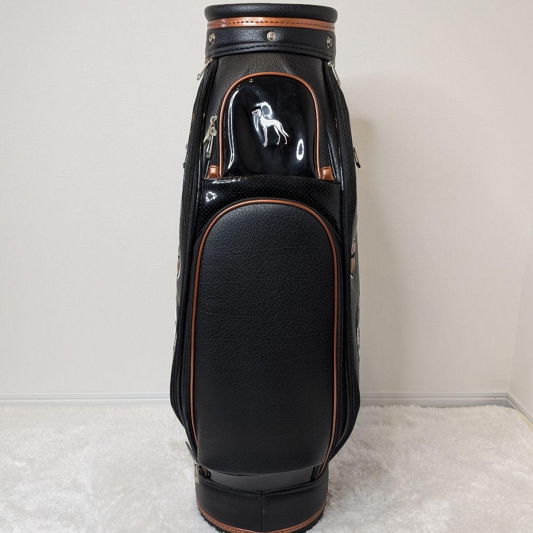 adabat アダバット キャディバッグ 9.5型 47インチ ブラック ゴルフ