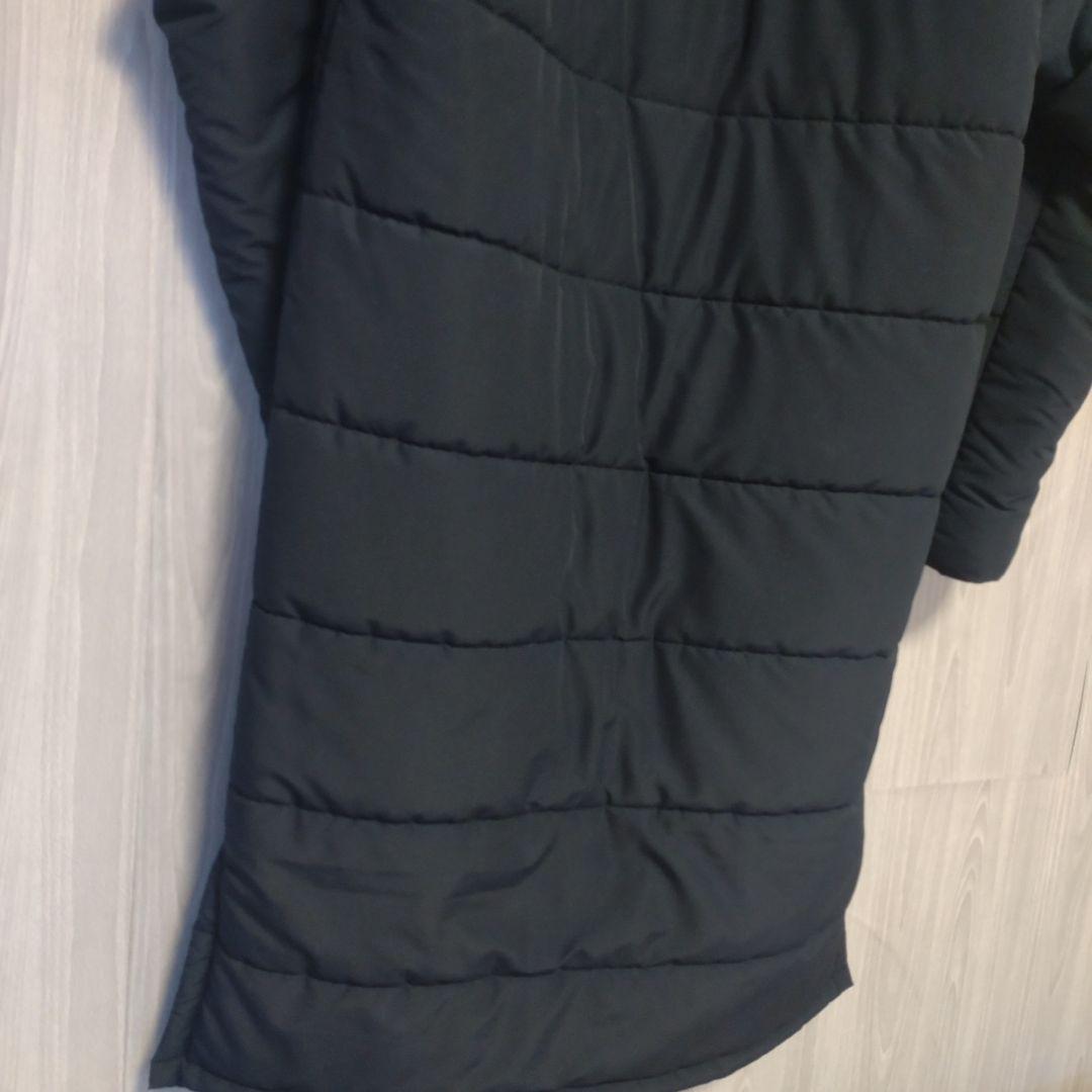 【美品】new balance☆ベンチコート☆Ｌサイズ 紺 防寒