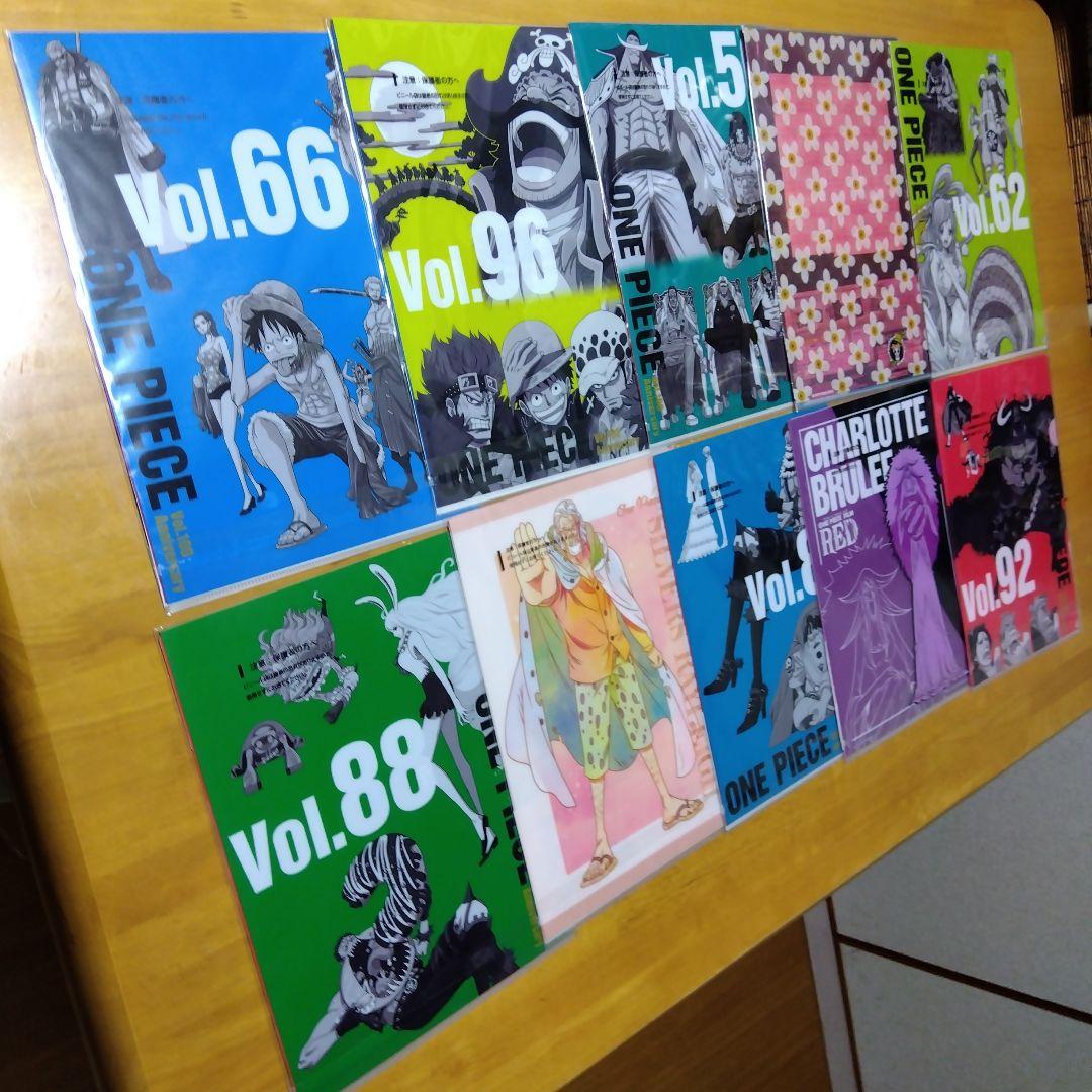 ONE PIECE ワンピース　Ａ−４クリアファイル まとめ売り 大量１９５枚
