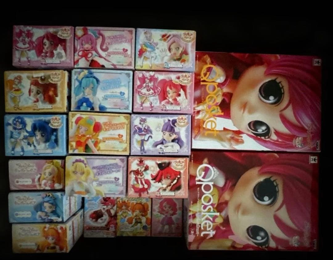 新品】 プリキュア　キューティーフィギュア39体 フィギュア　＋αセット