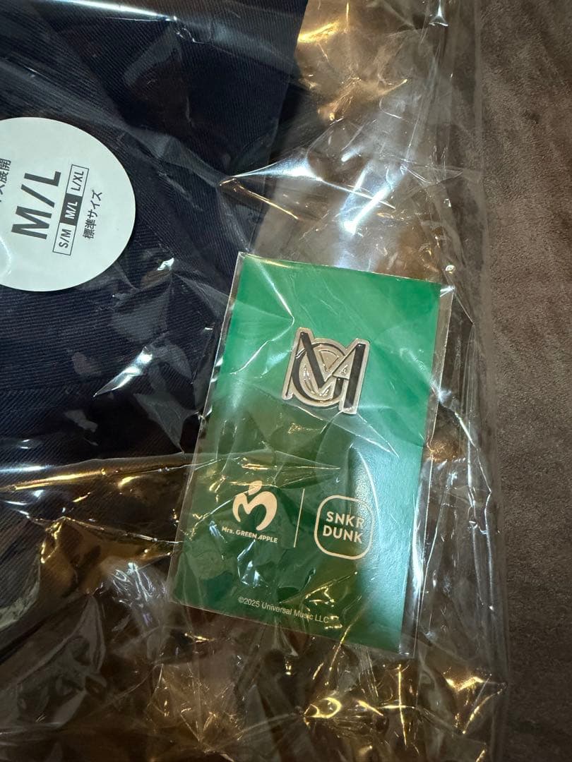 Mrs.GREEN APPLE キャップ ピンバッジ付き