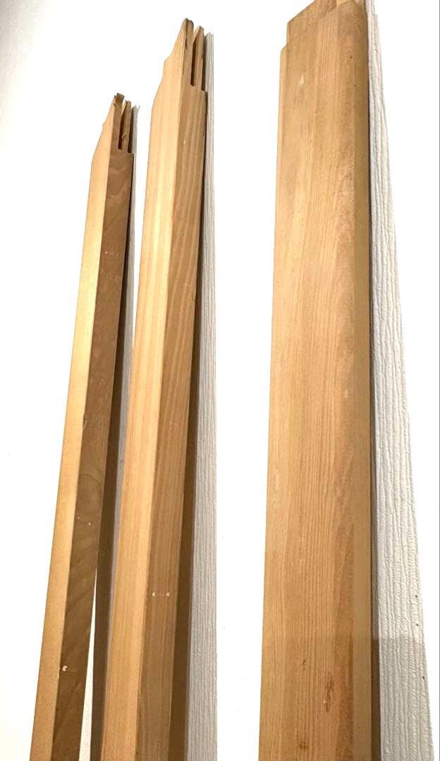 M120号　木枠　杉材　ネジ付き（2コ）