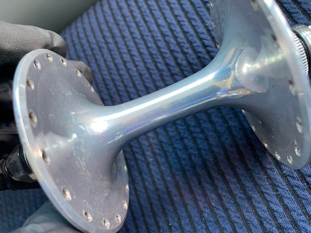 NJS SHIMANO DURAACE ハブ 36H 120mm 競輪　ピスト