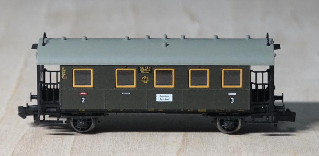 Nゲージ Fleischmann piccolo 蒸気機関車と客車セット