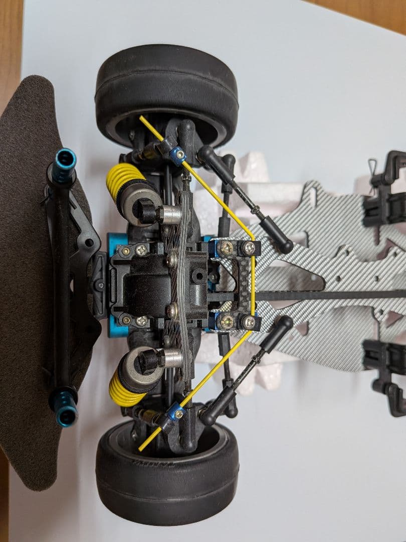 ノ*郎様 タミヤ 1/10 RC シャーシ TA-04 組み立て済み 未走行 当