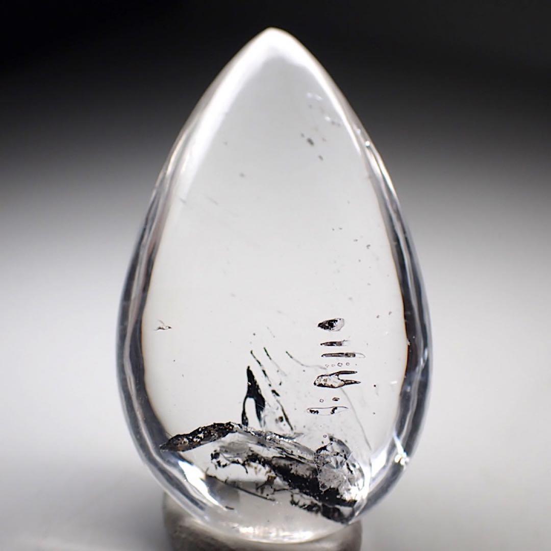 【ブラジル産】カーボンインクォーツ(ウォーターインクォーツ)