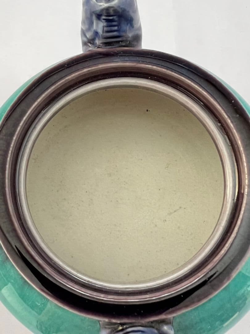 彩釉 久谷焼 香炉 徳田八十吉(正彦)