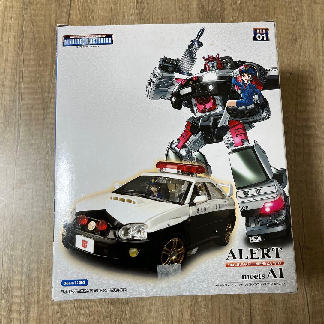 トランスフォーマー アラートfeat インプレッサ　WRX meets アイ
