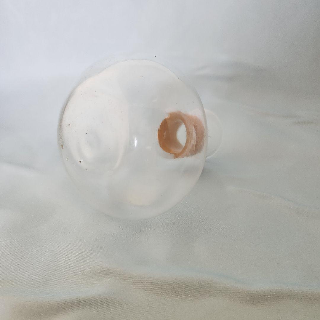 籐巻 ガラス とび口 燗徳利 大正 昭和 寄席 劇場用 吹きガラス