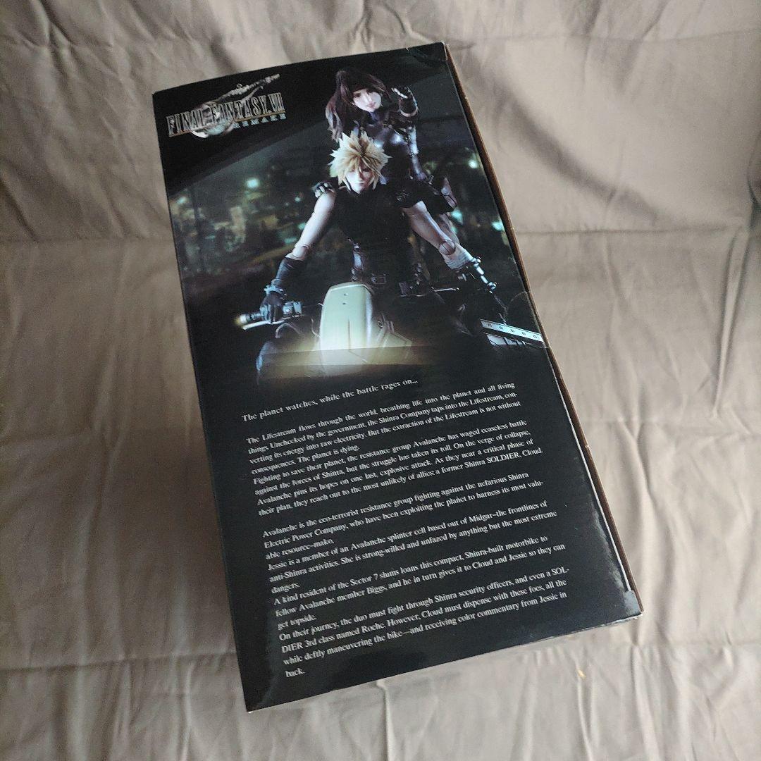 FF7 リメイク PLAY ARTS改 ジェシー クラウド＆バイクSET