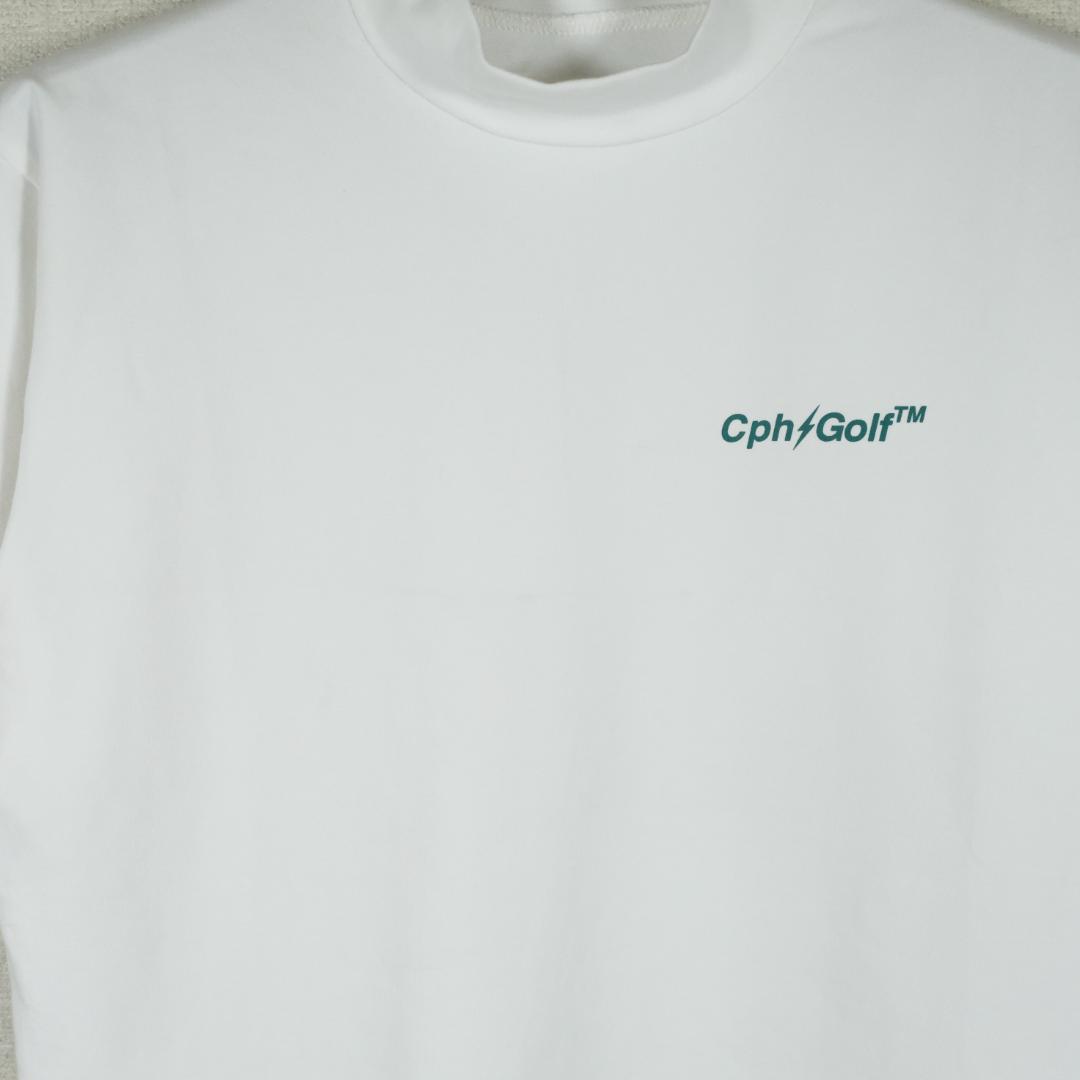 CPH/GOLF ウーマン サンダー ストライプ モック ネック ティー S