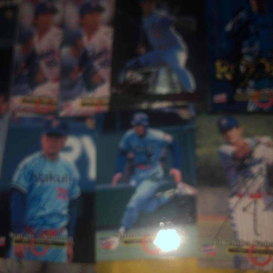 ヤクルトスワローズOBプライベート直筆サイン入りBBMトレカ【他サイト併用出品】