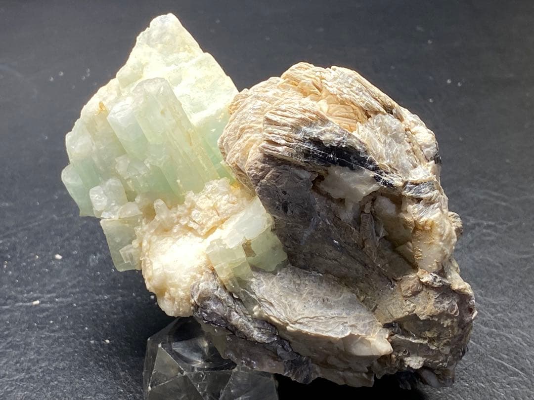 アクアマリン　347g マイカ　雲母