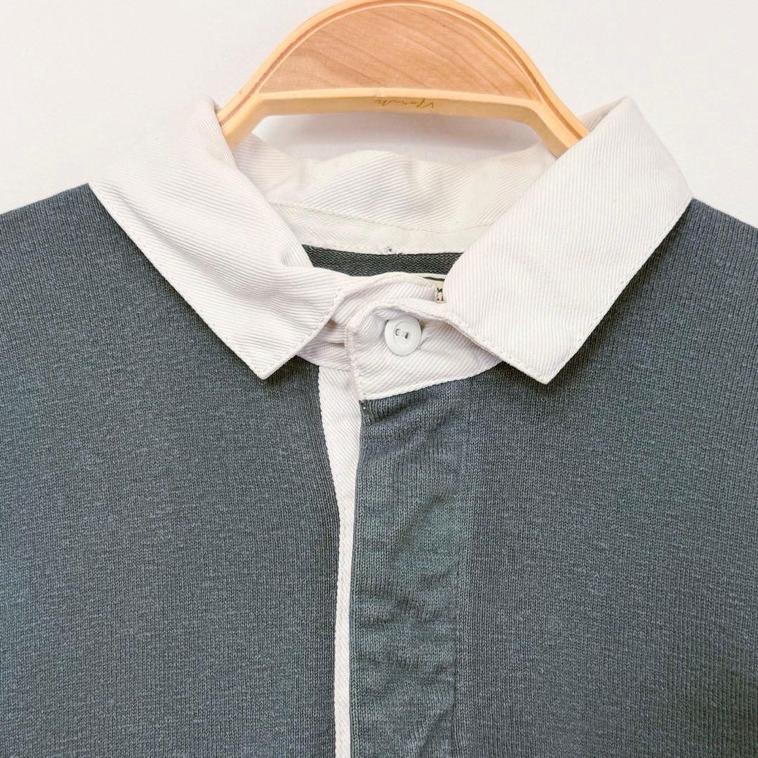 80s USA製 L.L.Bean エルエルビーン 長袖 ラガーシャツ S29