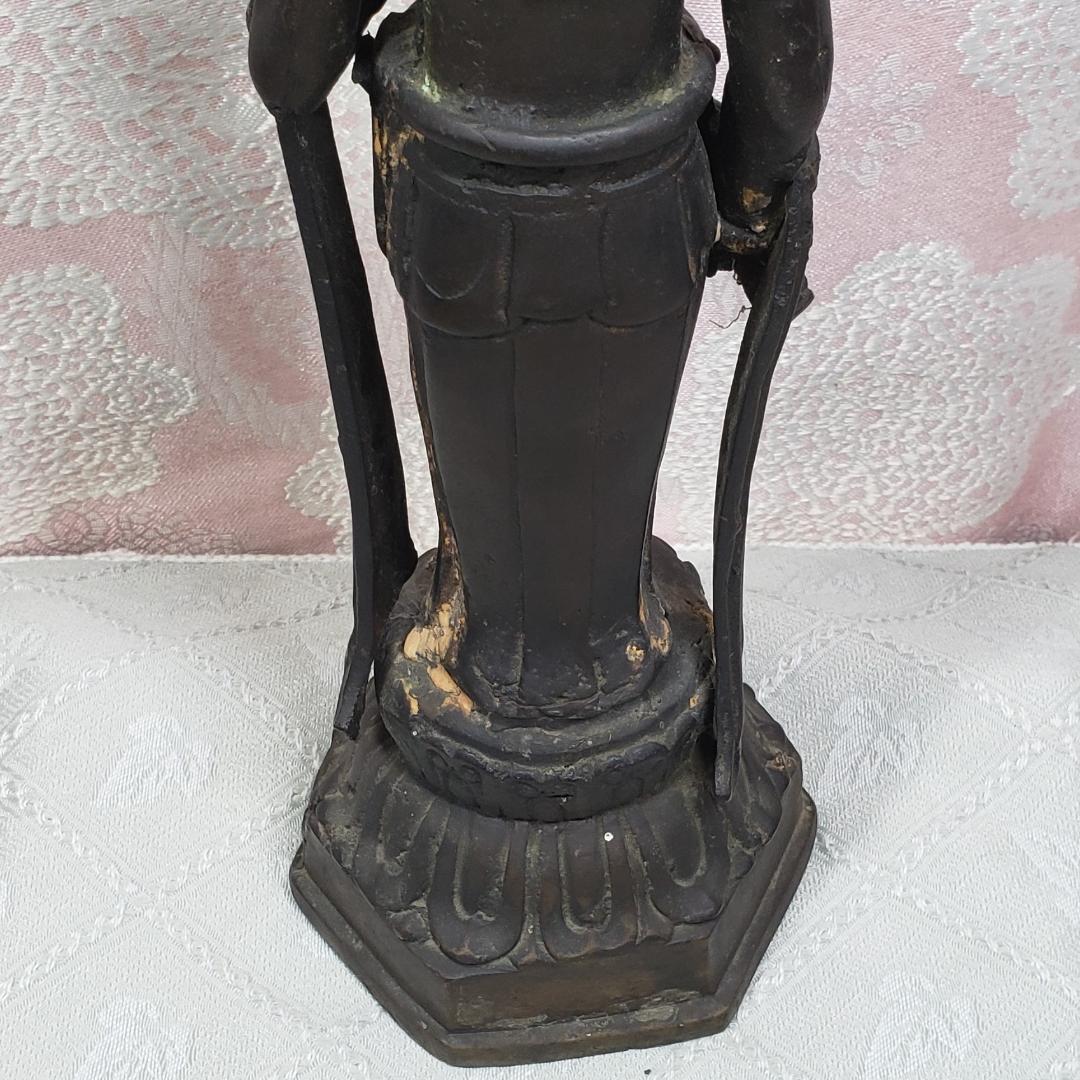 【名宝】◆金銅観音菩薩立像 新羅仏 仏像◆検）天平仏 飛鳥仏 百済仏 空海