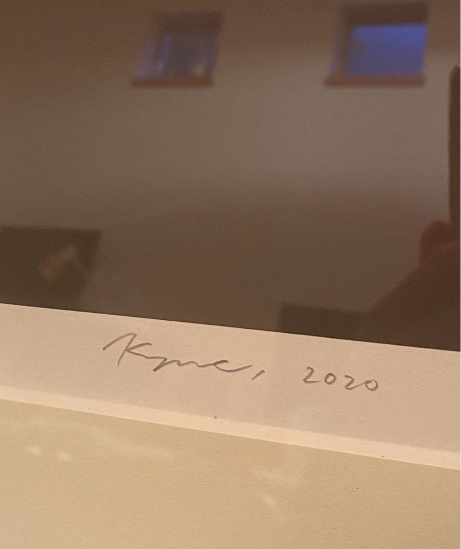 KYNE Untitled C シルクスクリーン 額装済み