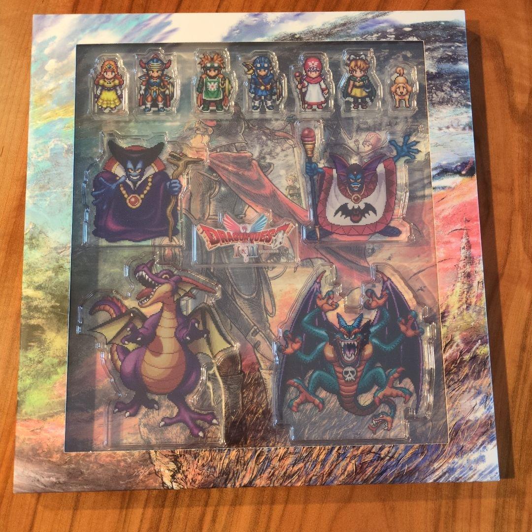 ドラゴンクエストⅠ&Ⅱ、III アクリルブロック