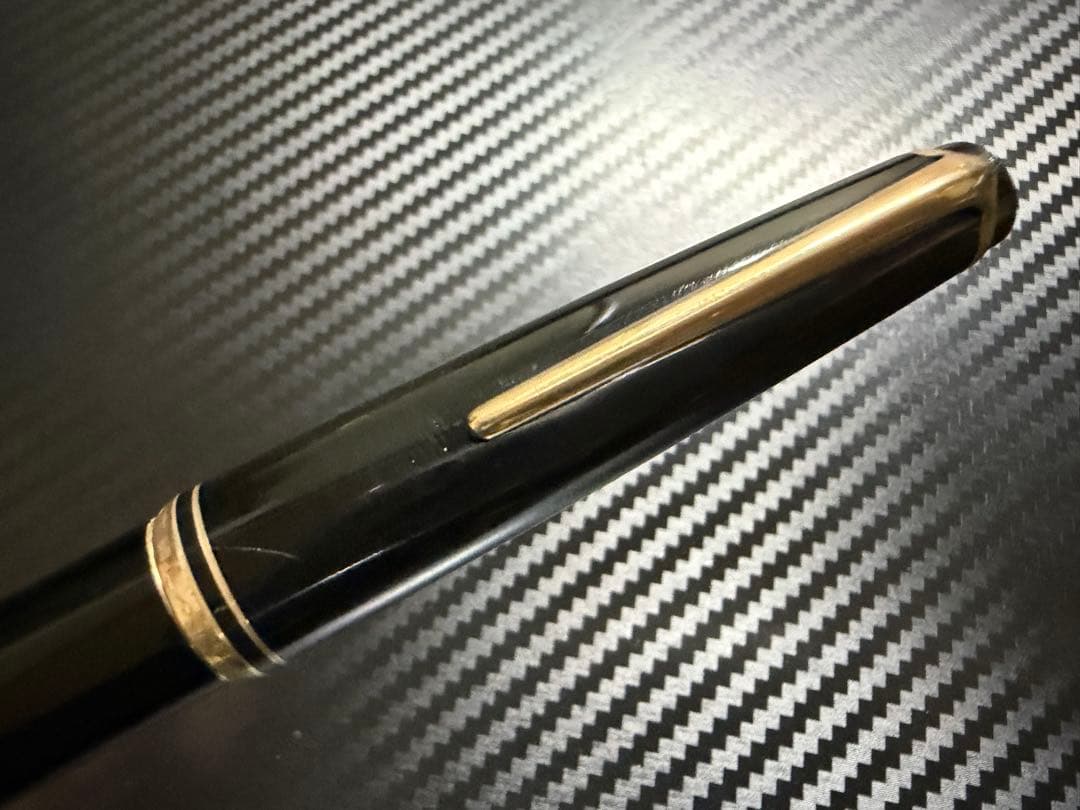 美品 モンブラン No.22 ブラック F 細字 万年筆