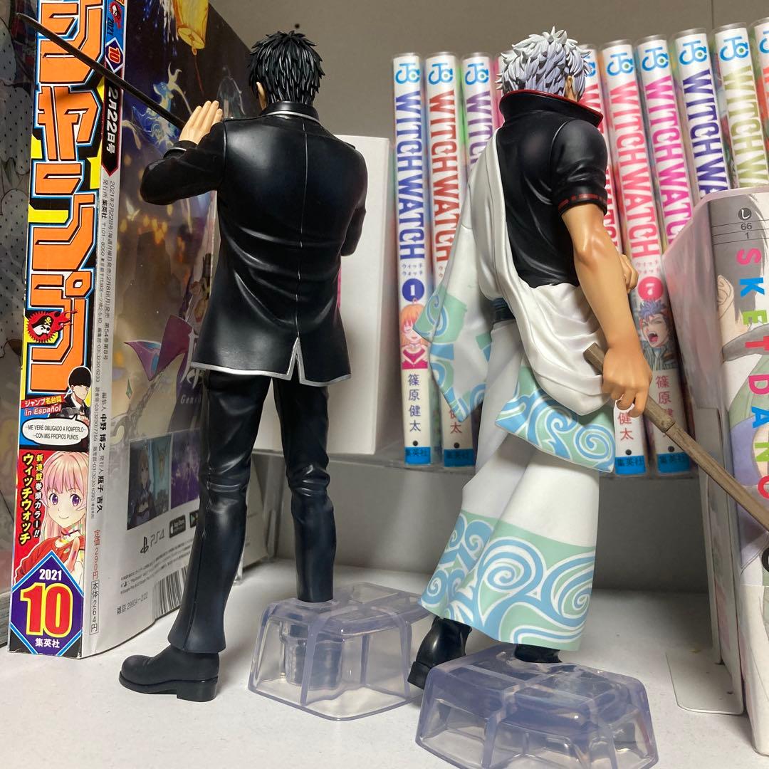 ひ*ー様 銀魂展 一番くじ 坂田銀時 土方十四郎 フィギュア