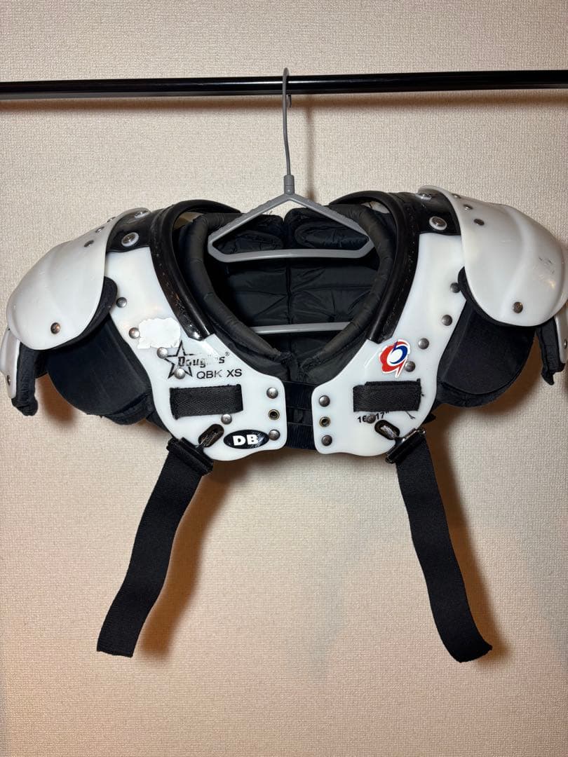 【超美品】DOUGLAS QBK-XS ショルダーパッド XS