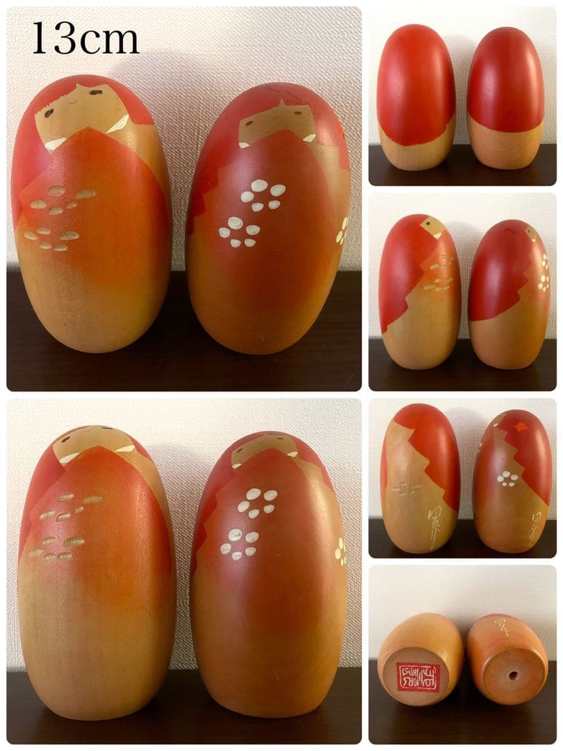 卯三郎 創作 こけし セット まとめ レトロ 可愛い kokeshi 人形
