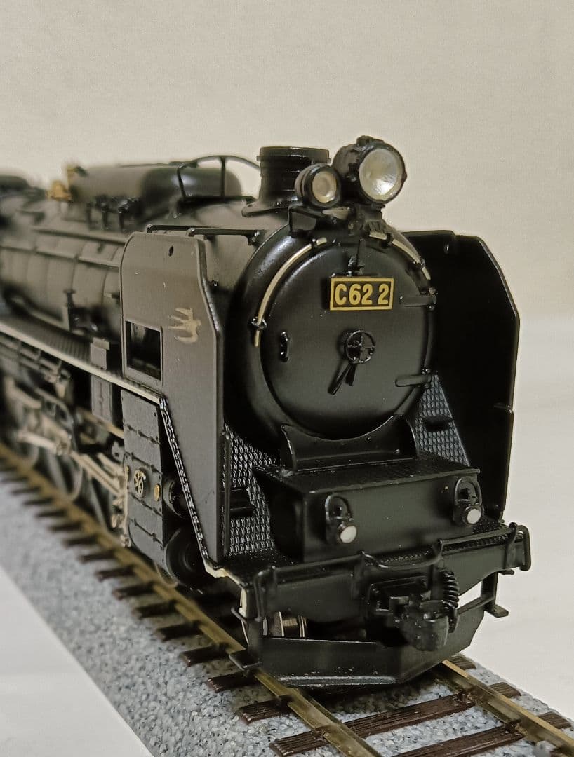 HOゲージ 天賞堂 Ｃ622号機蒸気機関車、No;491、メンテナンス済